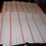 Lot of 12 old new hemp towels