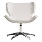 Fauteuil en cuir italien par Tonon