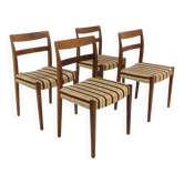 Set de 4 chaises en noyer "Garmi", Nils Jonsson, Troeds, Suède, 1960