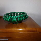 Empty cup pocket vintage braided ceramic pocket