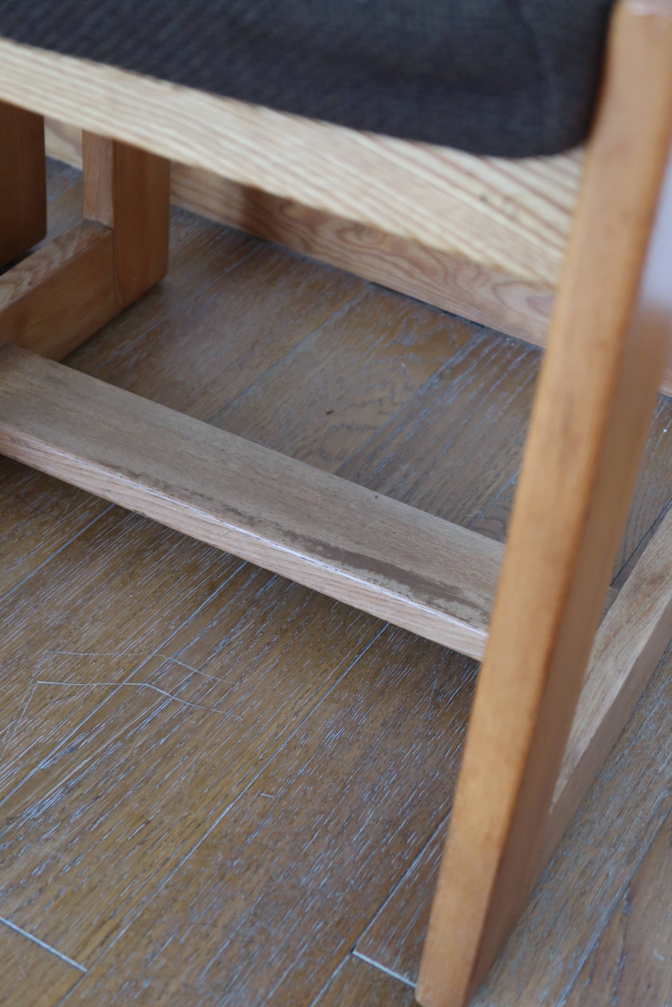 4 chairs sleigh Maison Regain