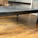 Industrial style concrete coffee table