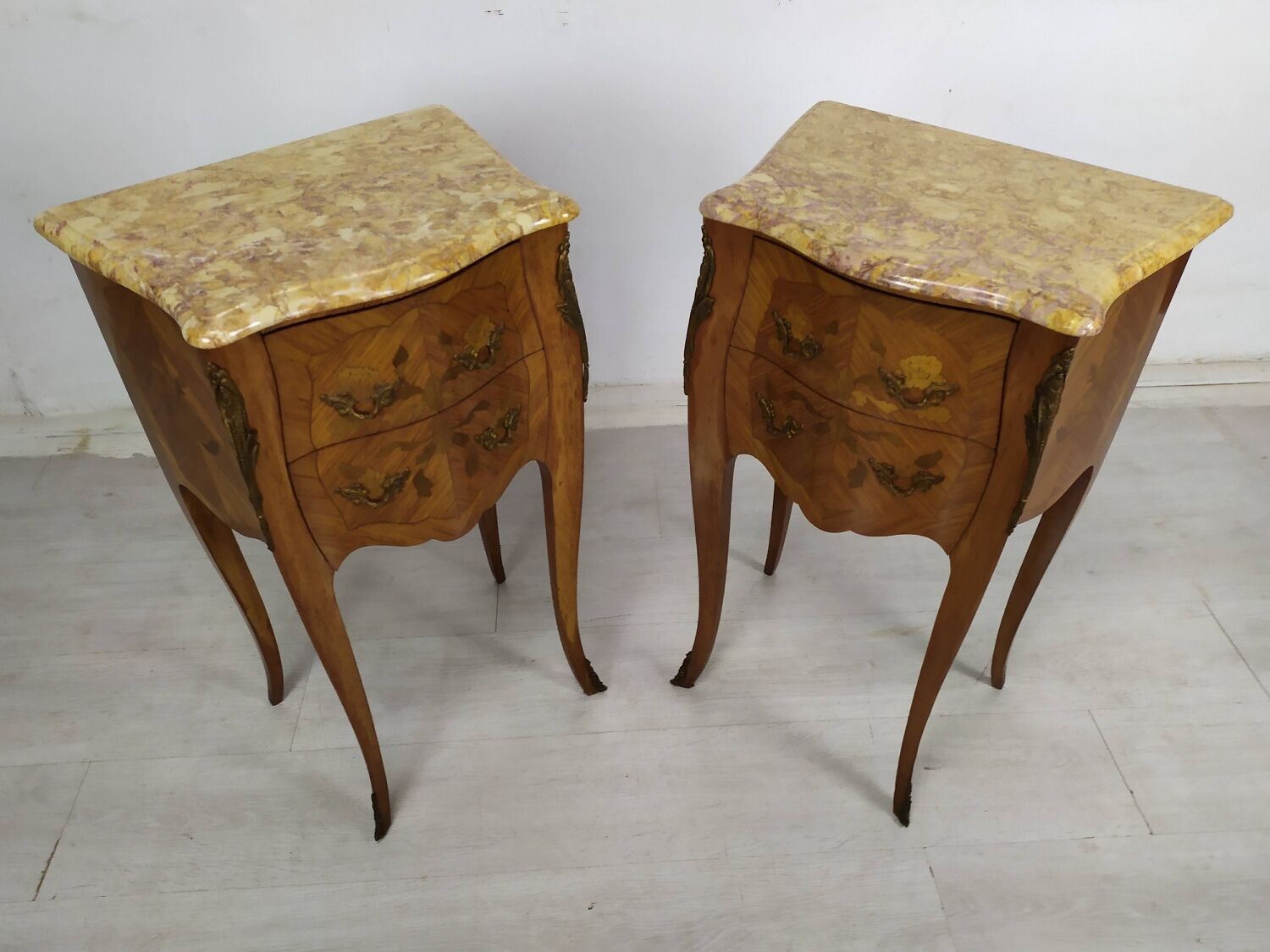 Pair of Louis XV bedside tables