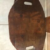 Paire de chaises brutalistes