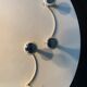 Coat rack, pair of patère design 1960
