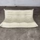 100% authentic ligne roset togo 3-seater beige leather in top condition!