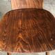 4 vintage Baumann bistro chairs, gentian model, 50/60
