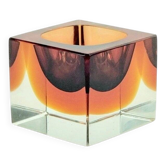 Cendrier en verre de Murano Sommerso par Flavio Poli pour Seguso, Italie, années 1970