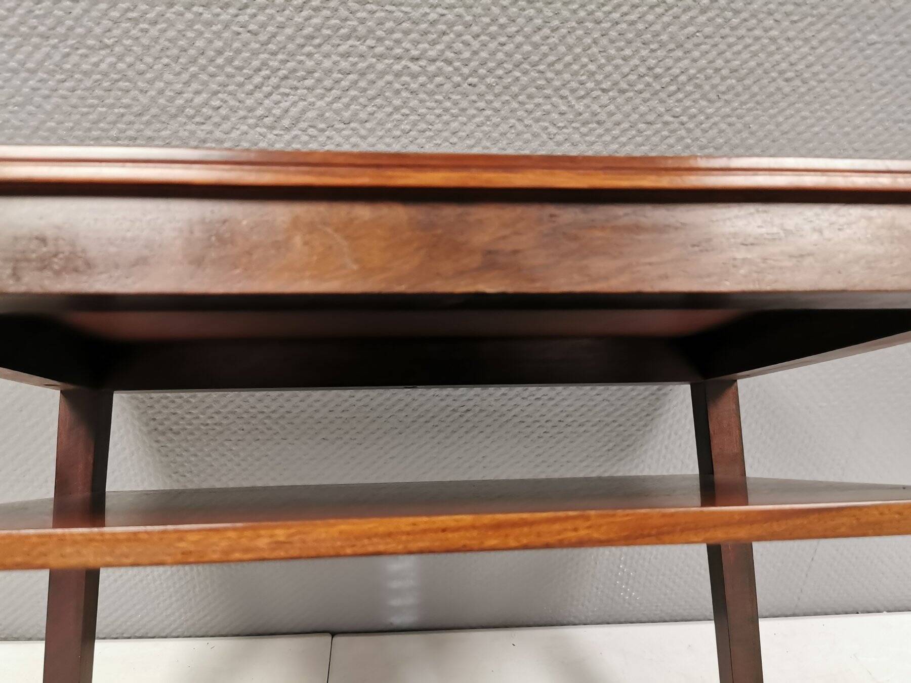 Nice side table in rosewood, probably Danish and from the 60s.