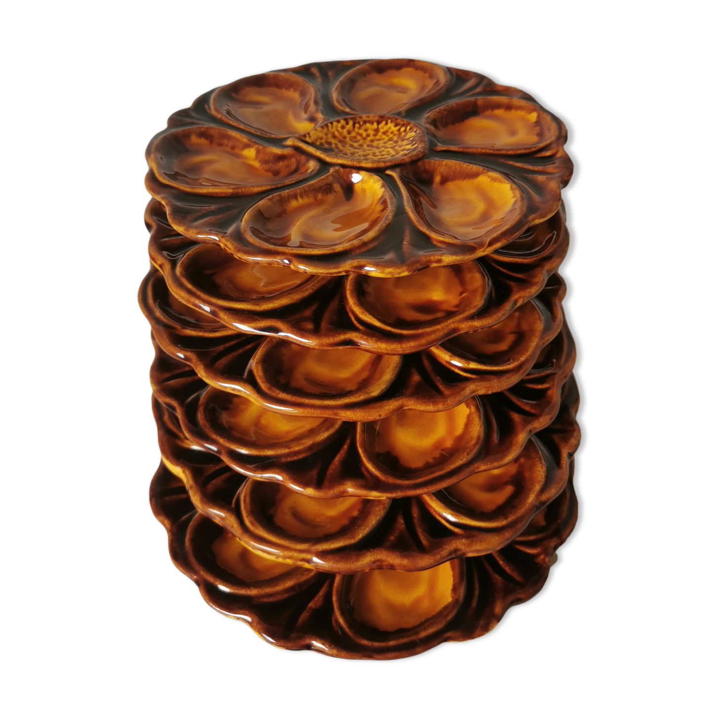 Vallauris oyster plates