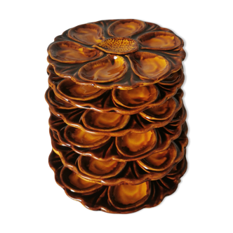 Vallauris oyster plates