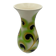 Saint-Clément vase with stylized floral decoration, 1970s