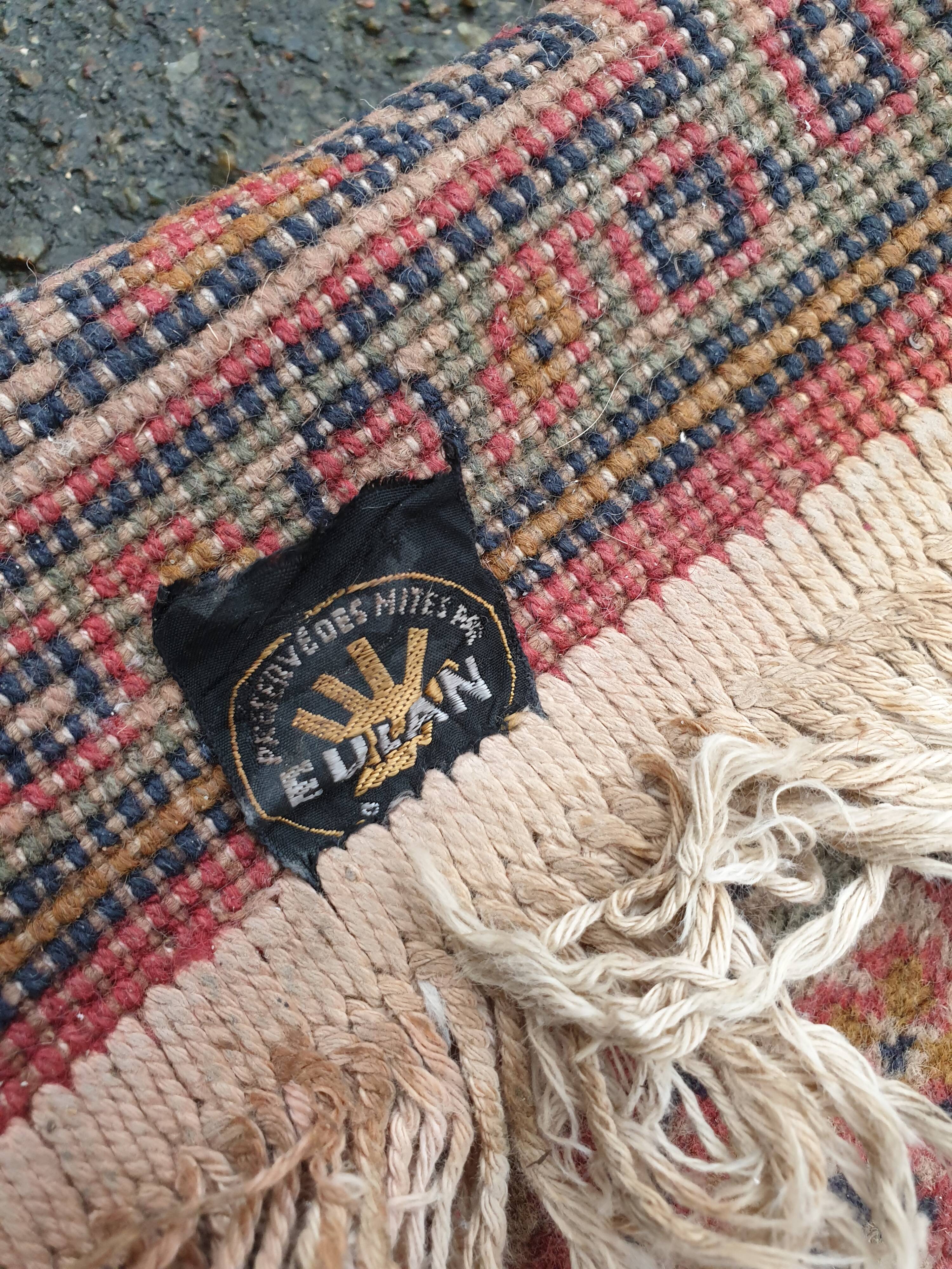 Large oriental wool carpet