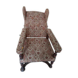 Old Napoleon 3 armchair