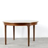 Midcentury Extending Round Teak Table And Chairs From Nathan. Modern / Dani
