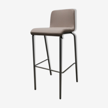 B-Free high stool from Steelcase in beige fabric