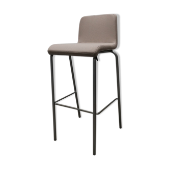 B-Free high stool from Steelcase in beige fabric