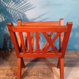 Porte revue bois 1950s