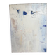 Toile abstraite blanche, peinture à l’huile XXème