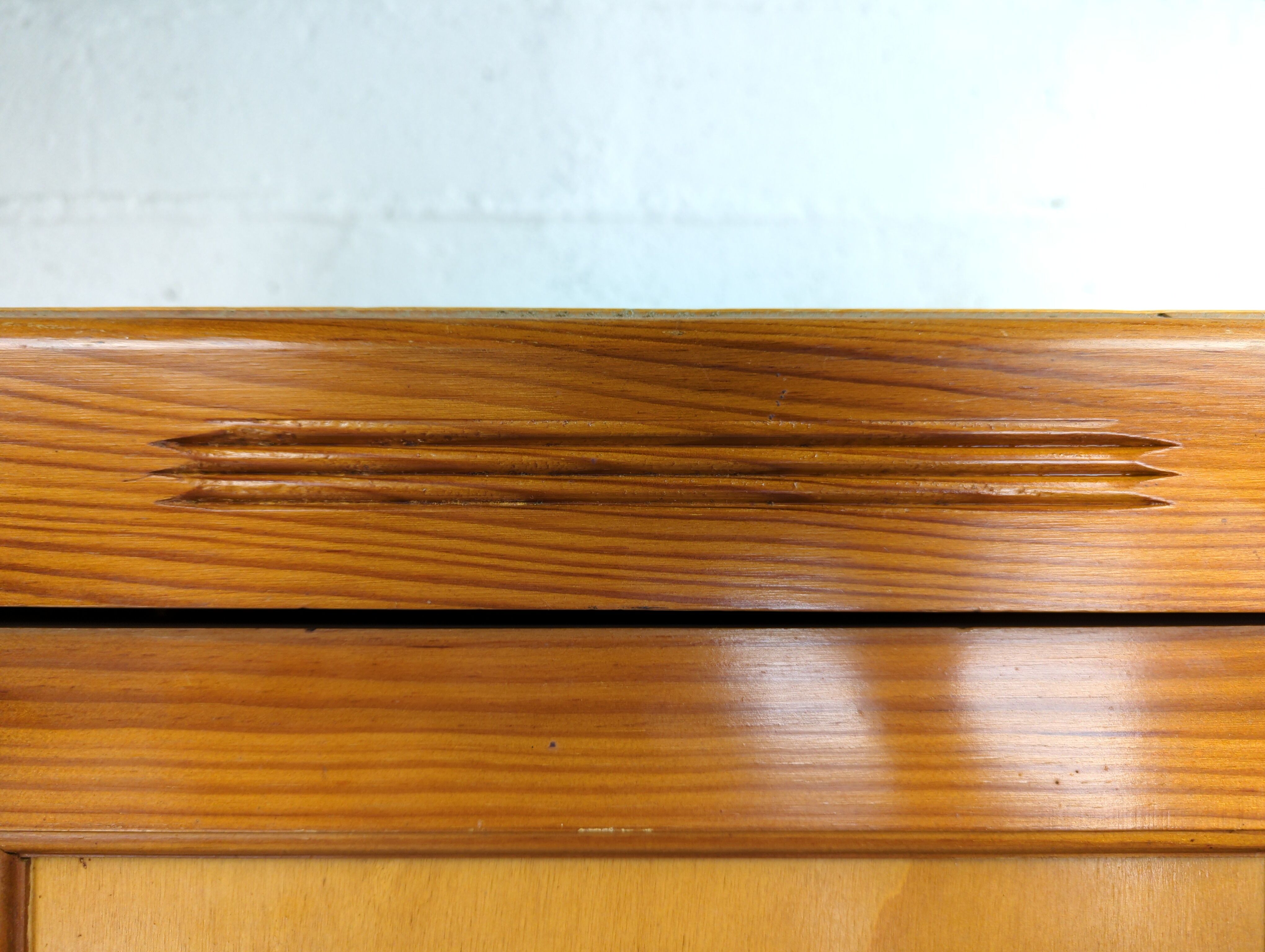 Armoire bonnetière une porte avec penderie