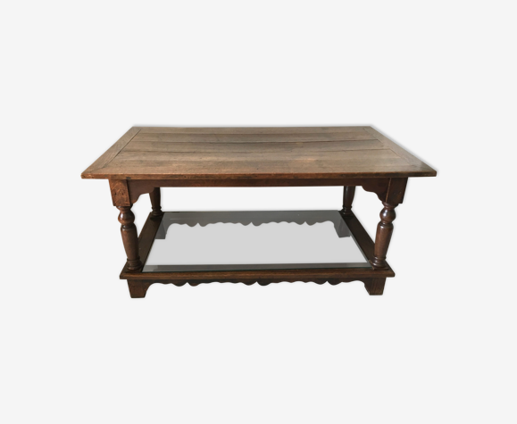 Table basse ou console en chêne