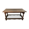 Table basse ou console en chêne