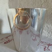 Saint Medard silver-plated metal champagne bucket