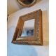 Lot de 6 miroirs bois et stuc doré
