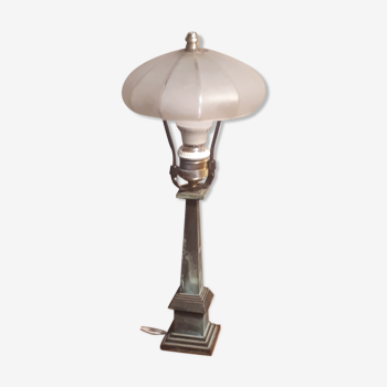 Lampe bronze laiton