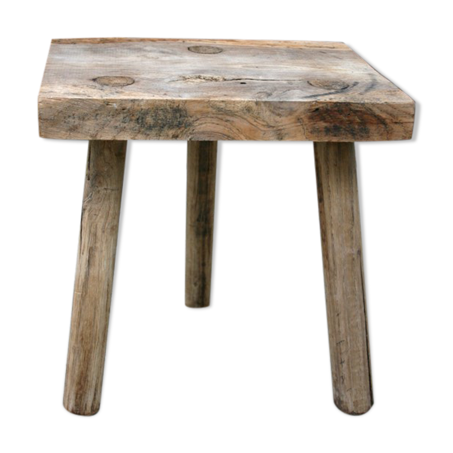 Old wooden stool