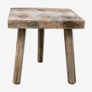 Old wooden stool