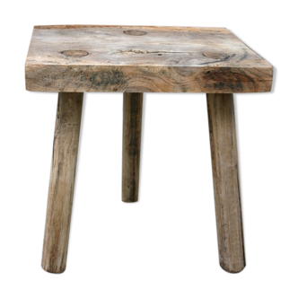 Old wooden stool
