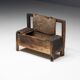 Banc Coffre Primitif Wabi Sabi, France, 19ème Siècle