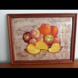 Triptych of Amate Art Marin Mexico