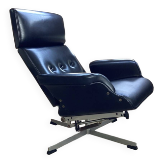 Lounge chair 1960 Dutch skai made