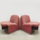 Ensemble de salon au design vintage Chaises Alky Giancarlo Piretti Artifort