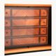 A pair of chests of drawers from the "Caccia alla Volpe" collection by Linea Arredo.