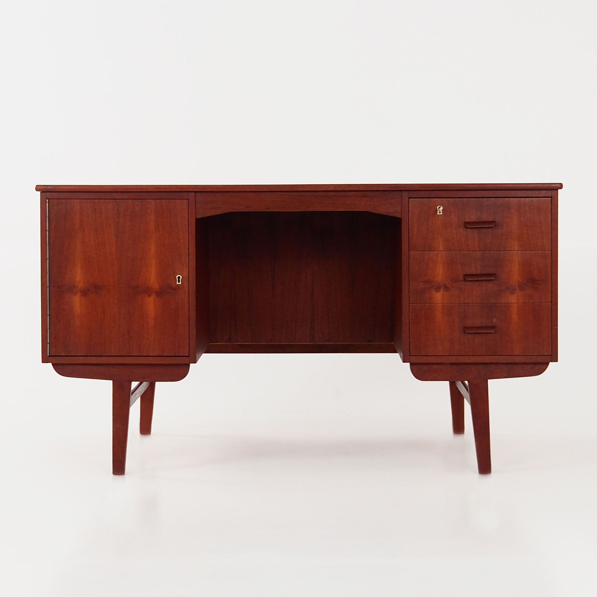 Bureau en teck design scandinave des années 70