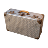 Metallic suitcase