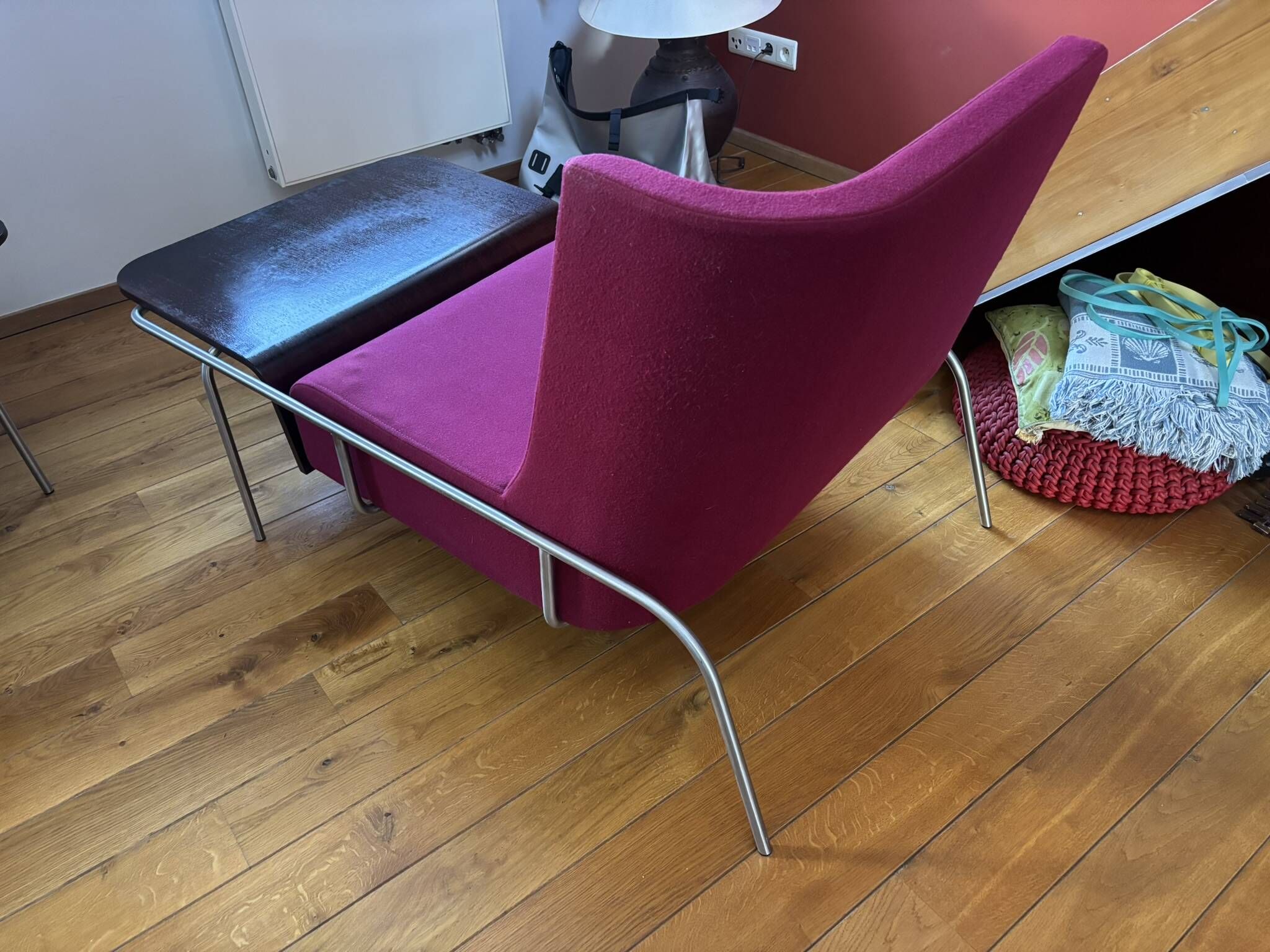 Tolozan armchair pair – Éric Jourdan – Ligne Roset 2002 – aluminium structure