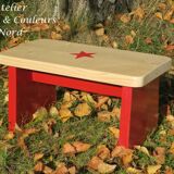 Small pine bench