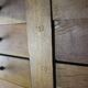 Oak craft cabinet – 60 drawers with label holders