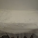 Ancient veil for bed sky