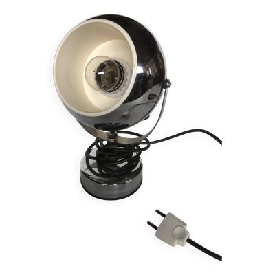 Lampe chromée année 70