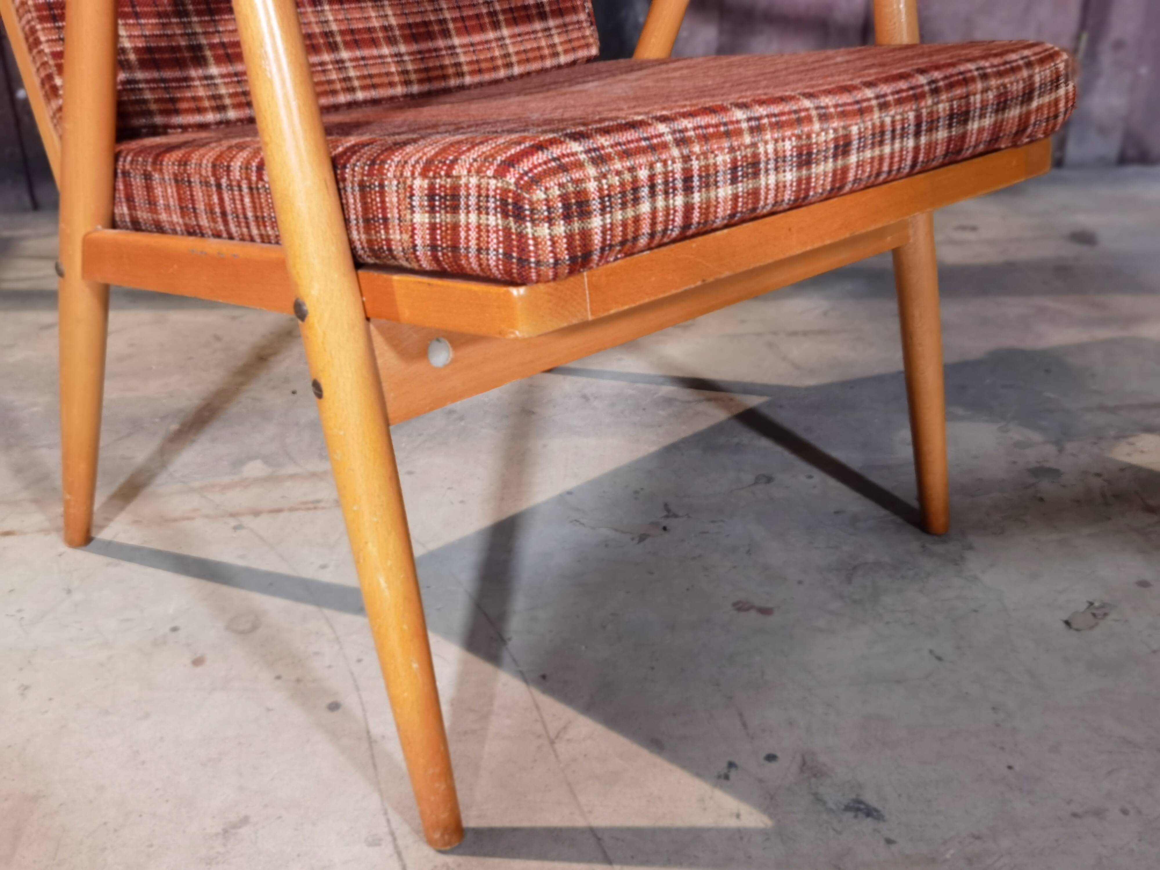 Paire de fauteuils Thonet modèle Boomerang
