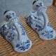 2 ceramic wall lights