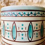 Mid-century ceramic vase by Louis Bacculini, Vallauris, 1950s/60s