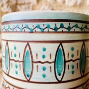 Mid-century ceramic vase by Louis Bacculini, Vallauris, 1950s/60s