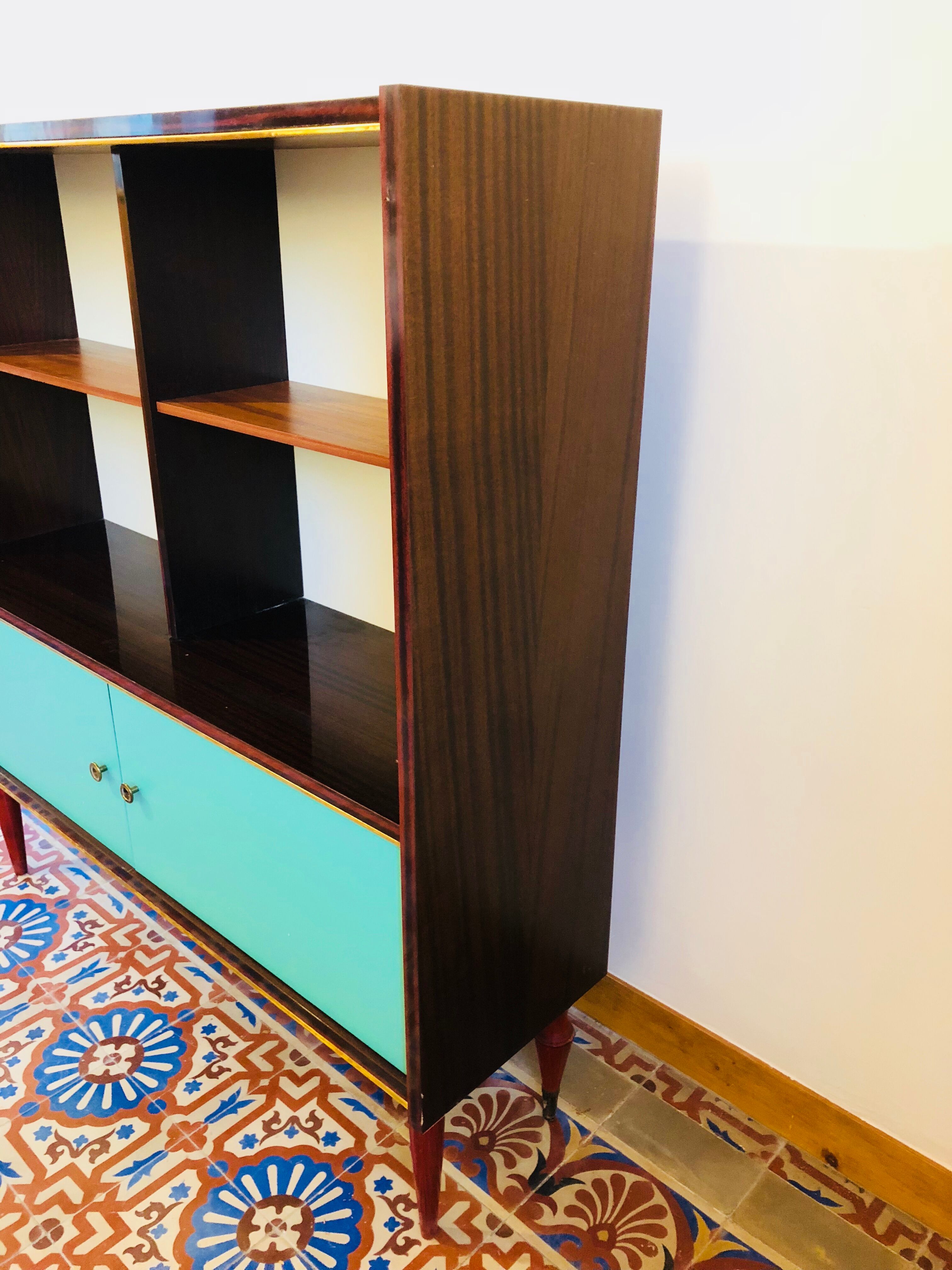 Vintage bookcase 1960