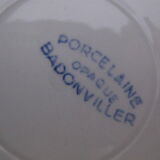 6 assiettes plates de Badonviller